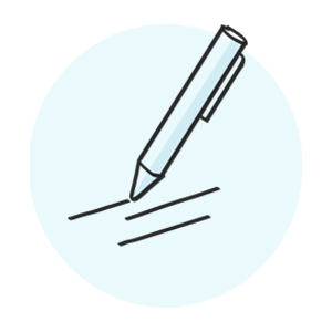 Pen Icon for Retirement Solutions