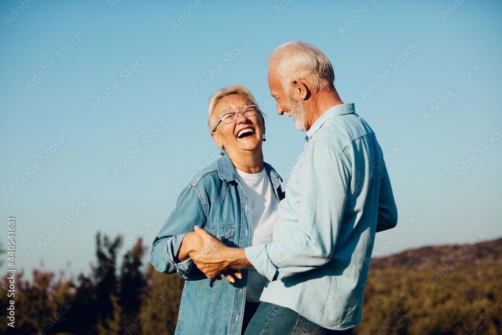 Retired couple with equity release